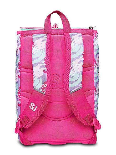 SEA BEAUTY Large expandable backpack raspberry rose - Backpacks & School and Leisure