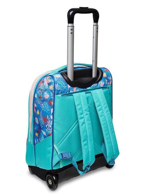 WATCH ME SHINE Trolley backpack 2 wheels petroleum / blue - Backpack trolleys