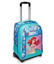 LA SIRENETTA WATCH ME SHINE Trolley backpack 2 wheels petroleum / blue - Backpack trolleys - 3
