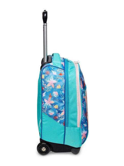 WATCH ME SHINE Trolley backpack 2 wheels petroleum / blue - Backpack trolleys
