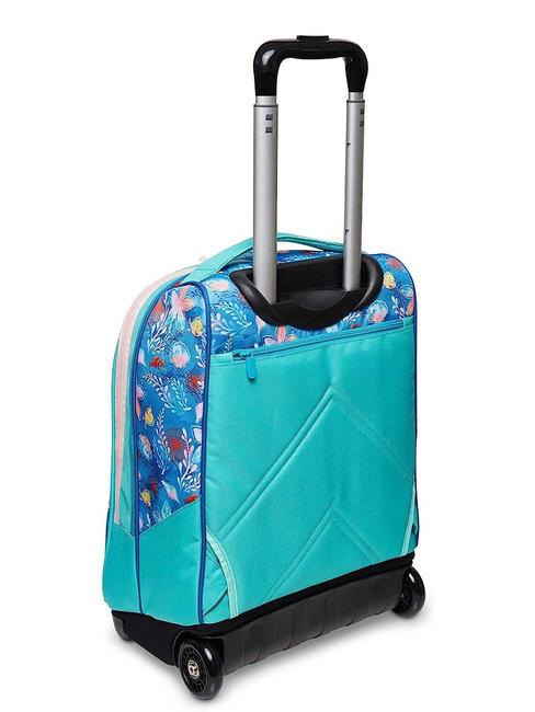 WATCH ME SHINE Trolley backpack 2 wheels petroleum / blue - Backpack trolleys