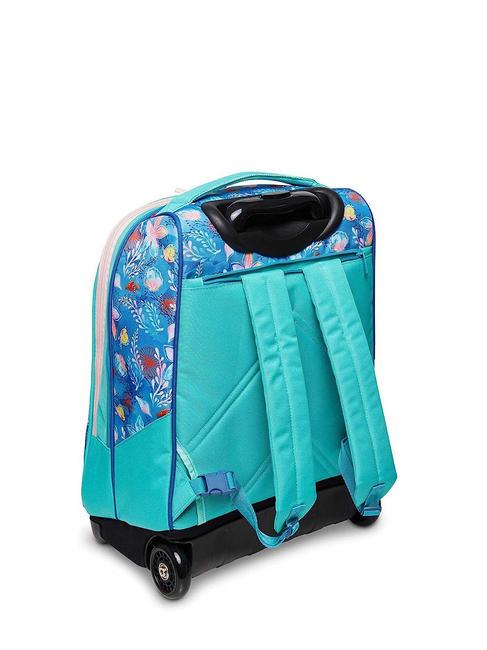 WATCH ME SHINE Trolley backpack 2 wheels petroleum / blue - Backpack trolleys
