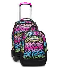 SEVEN COLOUR EXPRESSION JACK Detachable trolley backpack, double backpack - Backpack trolleys