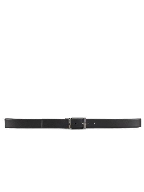 LOGO Reversible belt navy blue/grey - Belts