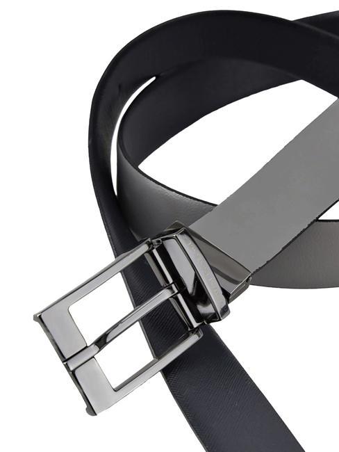 LOGO Reversible belt navy blue/grey - Belts