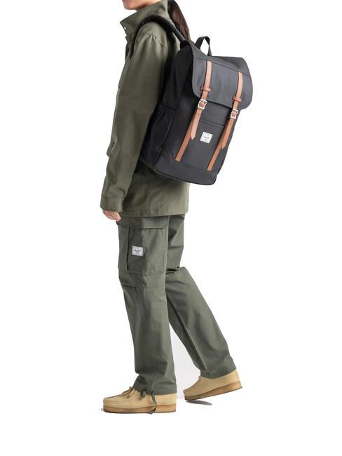 RETREAT Backpack black tonal - Backpacks & School and Leisure