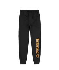 TIMBERLAND LINEAR LOGO REGULAR Joggers black / wheat boot - Men's sports suits - 5