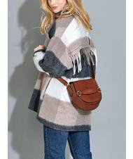 THE BRIDGE BETTINA Shoulder mini bag, in leather Black Gold - Women’s Bags - 5