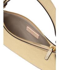 COCCINELLE MERVEILLE Shoulder bag in textured leather golden - Women&rsquo;s Bags - 3