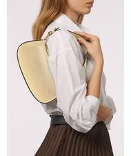 COCCINELLE MERVEILLE Shoulder bag in textured leather golden - Women&rsquo;s Bags - 5