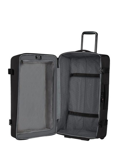 ROADED Medium wheeled bag DEEP BLACK - Semi-rigid Trolley Cases