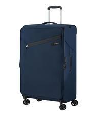 SAMSONITE LITEBEAM Large expandable trolley midnightblue - Semi-rigid Trolley Cases - 3