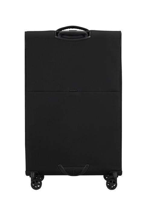 LITEBEAM Large expandable trolley BLACK - Semi-rigid Trolley Cases