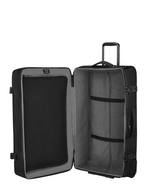 ROADED Large wheeled bag DEEP BLACK - Semi-rigid Trolley Cases