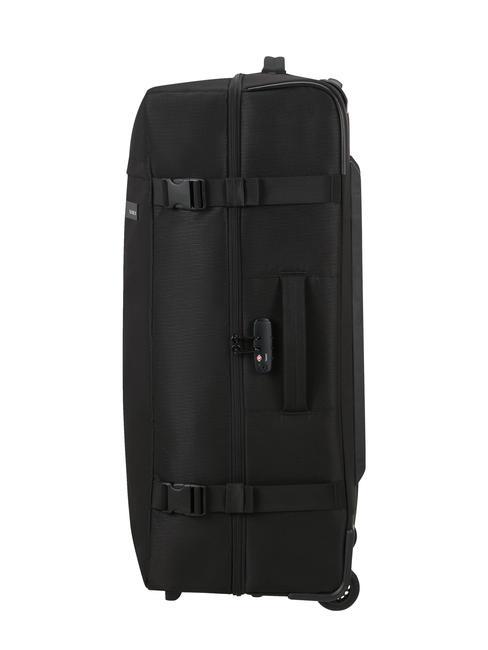 ROADED Large wheeled bag DEEP BLACK - Semi-rigid Trolley Cases