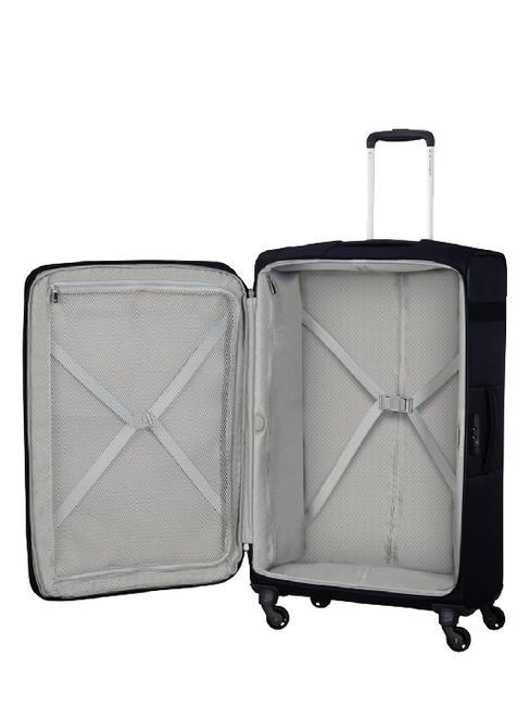 trolley CITYBEAT exp, large, ultralight size blu navy - Semi-rigid Trolley Cases