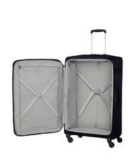 SAMSONITE trolley CITYBEAT exp, large, ultralight size blu navy - Semi-rigid Trolley Cases - 2