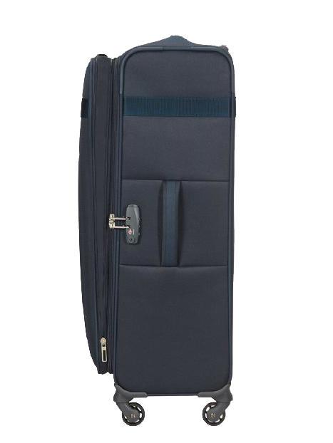 trolley CITYBEAT exp, large, ultralight size blu navy - Semi-rigid Trolley Cases