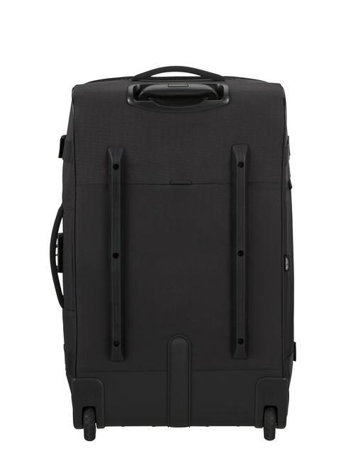 ROADED Medium wheeled bag DEEP BLACK - Semi-rigid Trolley Cases