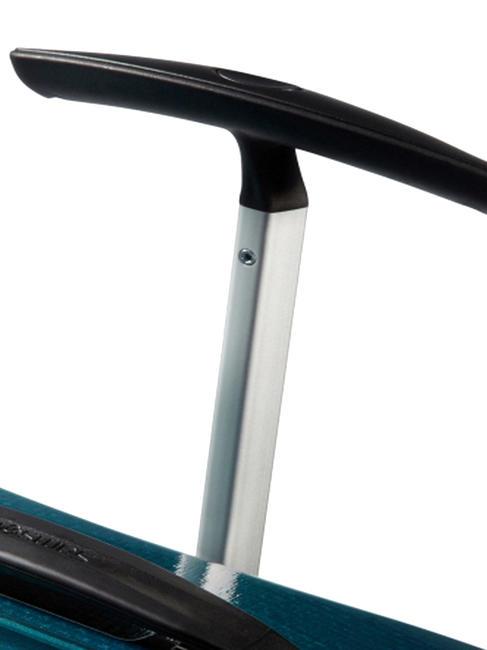 Trolley LITE-SHOCK line, extra-large, ultralight petrolblue - Rigid Trolley Cases