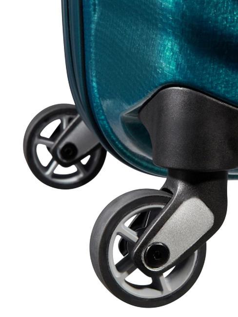 Trolley LITE-SHOCK line, extra-large, ultralight petrolblue - Rigid Trolley Cases