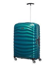 SAMSONITE Trolley LITE-SHOCK line, extra-large, ultralight petrolblue - Rigid Trolley Cases - 9