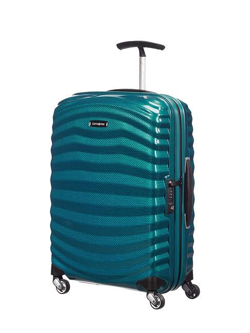 Trolley LITE-SHOCK line, hand luggage, lightweight petrolblue - Hand luggage