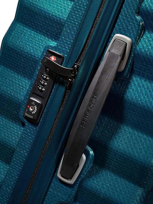 Trolley LITE-SHOCK line, hand luggage, lightweight petrolblue - Hand luggage