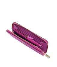FURLA CAMELIA Large zip around wallet in leather violet - Women&rsquo;s Wallets - 2