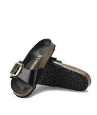BIRKENSTOCK MADRID BIG BUCKLE Sandal in patent leather shine black - Women&rsquo;s shoes - 6