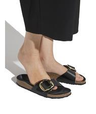 BIRKENSTOCK MADRID BIG BUCKLE Sandal in patent leather shine black - Women&rsquo;s shoes - 8