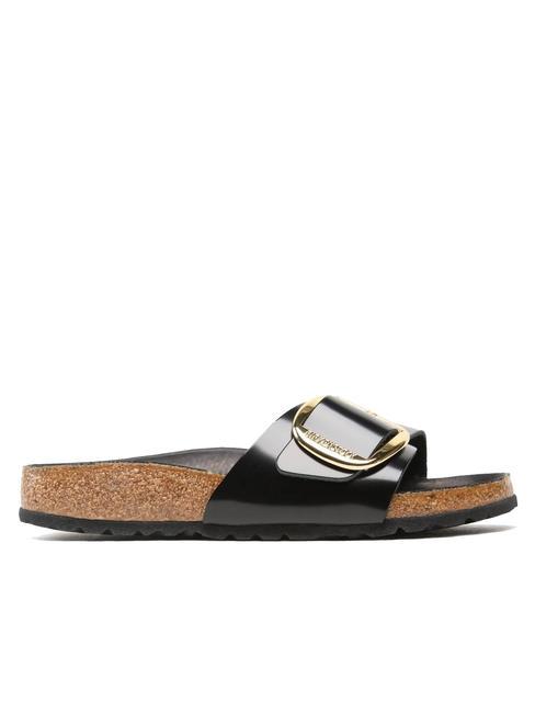 MADRID BIG BUCKLE Sandal in patent leather shine black - Women&rsquo;s shoes