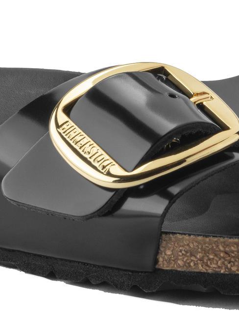 MADRID BIG BUCKLE Sandal in patent leather shine black - Women&rsquo;s shoes