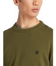 TIMBERLAND WILLIAMS RIVER Crewneck sweater darkoliv - Men's Sweaters - 3
