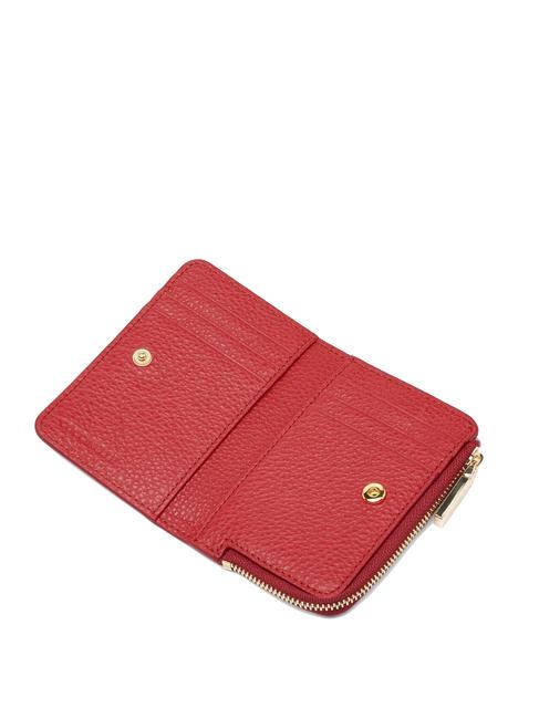 METALLIC SOFT Medium Woman Wallet ruby - Women&rsquo;s Wallets