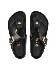 BIRKENSTOCK GIZEH BIG BUCKLE Flip flops in patent leather shine black - Women&rsquo;s shoes - 3