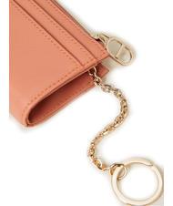 TWINSET OVAL T Keychain card holder - Women&rsquo;s Wallets