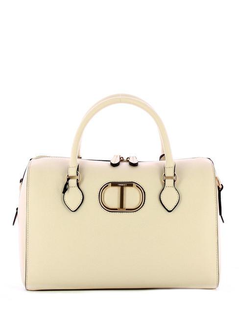 OVAL T Trunk bag with shoulder strap ivory - Women&rsquo;s Bags