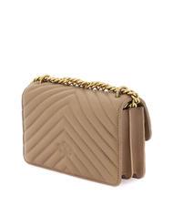 PINKO MINI LOVE BAG One chevron bag - Women&rsquo;s Bags