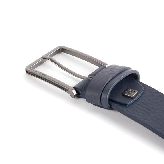 81 Made in Italy leather belt blue - Belts