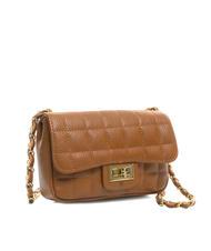 LESAC GIULIA Dollar leather chain shoulder bag - Women’s Bags
