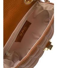 LESAC GIULIA Dollar leather chain shoulder bag dark leather - Women’s Bags - 7