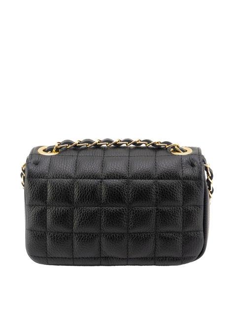 GIULIA Dollar leather chain shoulder bag black - Women&rsquo;s Bags