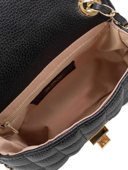 GIULIA Dollar leather chain shoulder bag black - Women&rsquo;s Bags