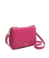 LESAC SIMONA Tris dollar leather shoulder bag fuchsia - Women’s Bags - 2