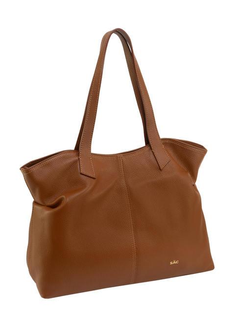 MARTINA Dollar leather shopper bag dark leather - Women’s Bags