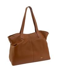 LESAC MARTINA Dollar leather shopper bag dark leather - Women’s Bags - 2