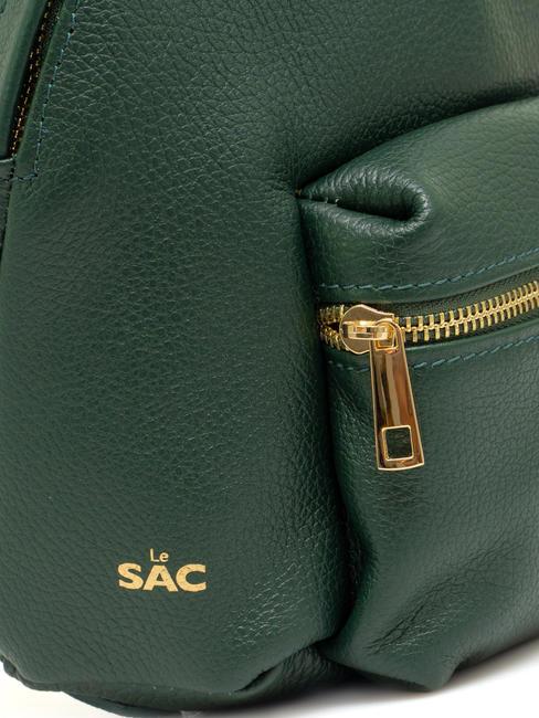 VANESSA Dollar leather backpack dark green - Women&rsquo;s Bags