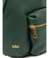 LESAC VANESSA Dollar leather backpack dark green - Women&rsquo;s Bags - 5