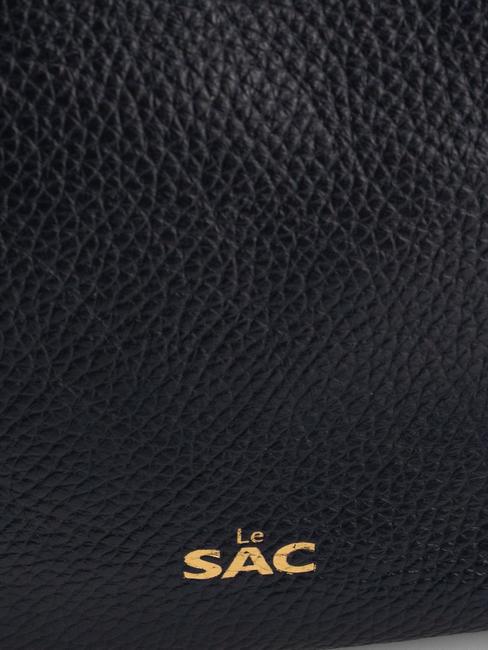 SIMONA Tris dollar leather shoulder bag night blue - Women’s Bags